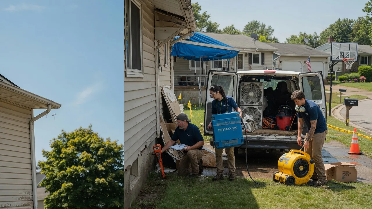 Ceiling Leak Cleanup in Scio, OR near me